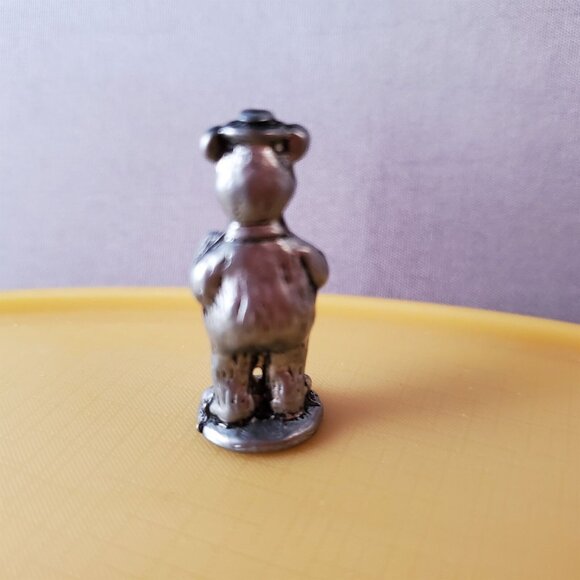 Fozzie Bear Monopoly Token Figure Muppets Miniature Metal 1" Mini Fig - Picture 2 of 8
